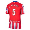 Camisola Atlético Madrid R. De Paul 5 Homen Equipamento 1ª 24/25